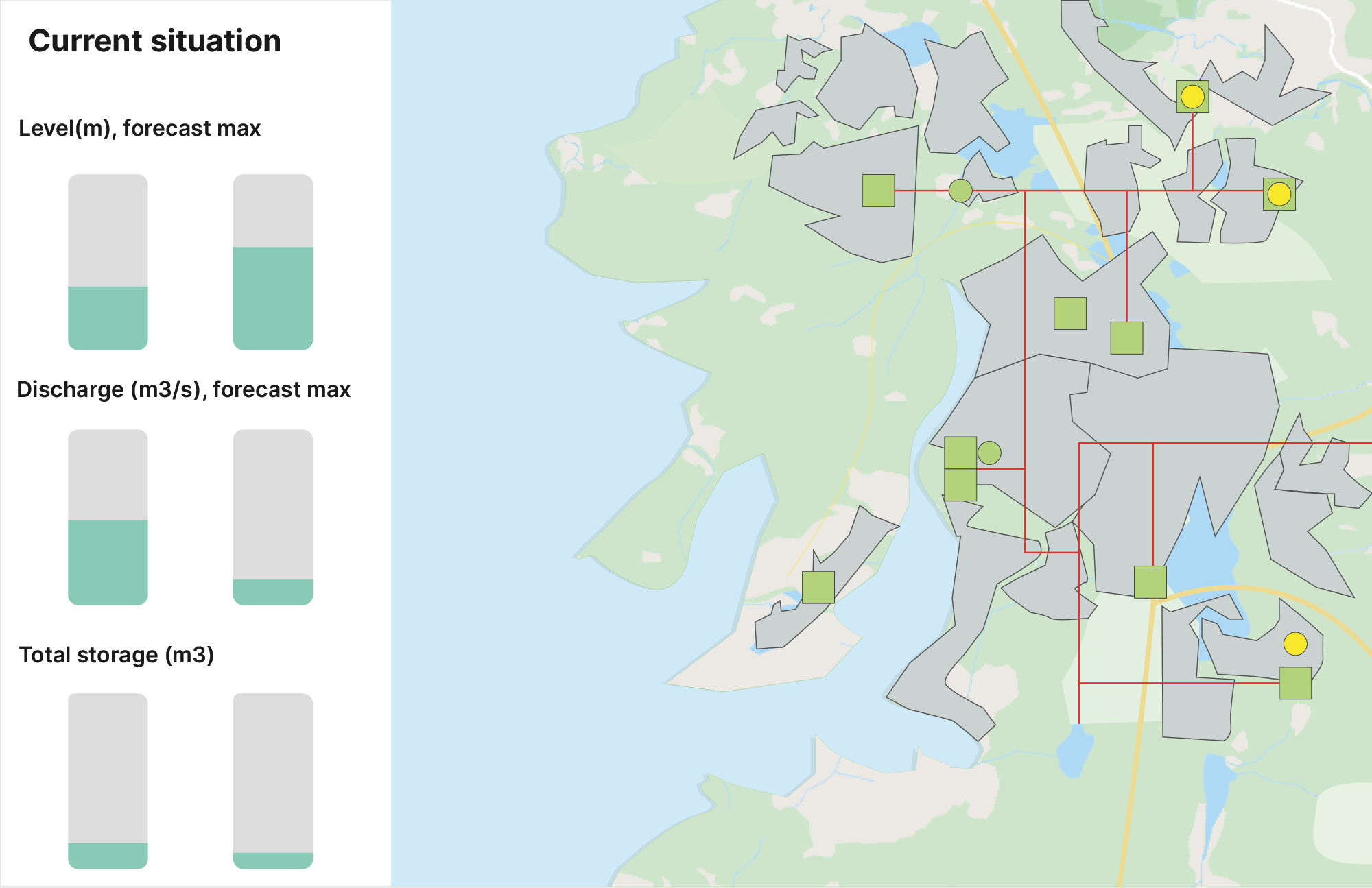 See the performance in your areas in real time